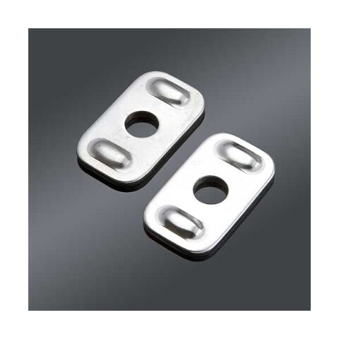 Colony Swingarm End Plates For Harley FLT / FXR 1979-2001 