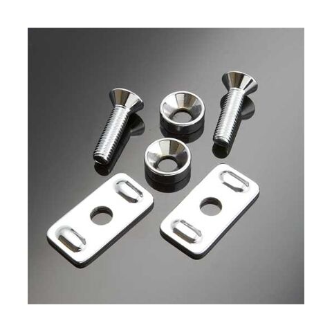 Colony Swing Arm End Plates And Adjuster Hardware For Harley Dyna 1991-2005
