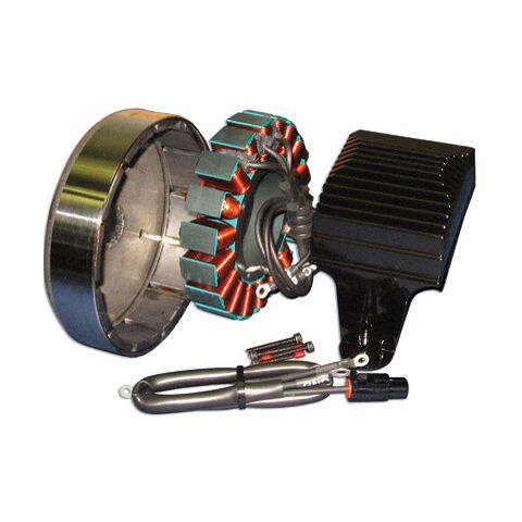 Cycle Electric 3-Phase 50-Amp Charging Kit For Harley Touring 1999-2003