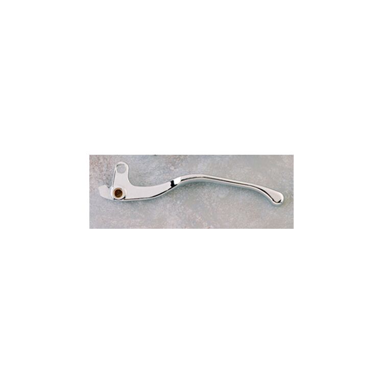 Show Chrome Smooth Blade Clutch Lever Kawasaki / Suzuki 1986-2019