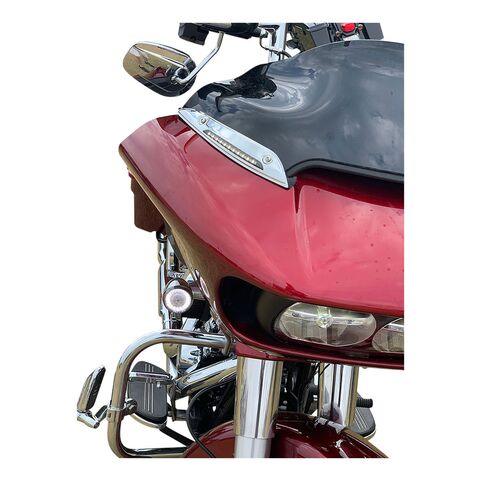 Custom Dynamics Dynamic LED Windshield Trim For Harley FLTR 2015-2024