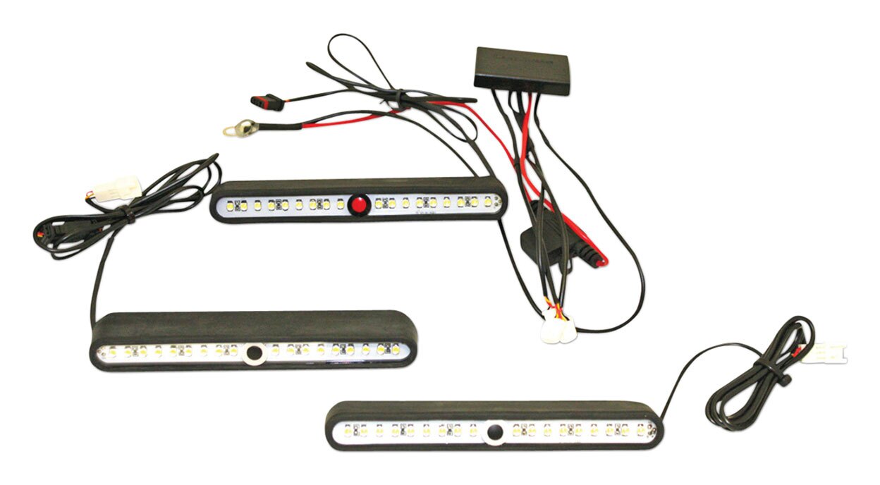 Custom Dynamics Saddlebag And Tour Pak LED Interior Light Kit