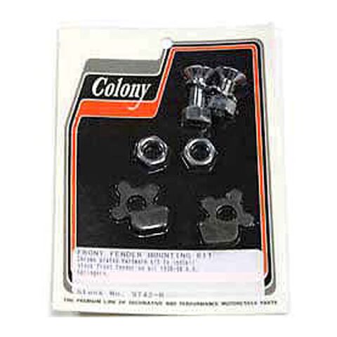 Colony Front Fender Mount Kit For Harley E / F 1936-1948