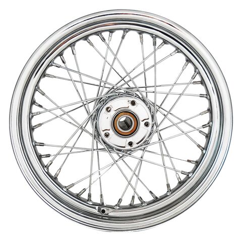 Drag Specialties 40 Spoke Laced Rear Wheel For Harley FLSTC / FLSTN Non-ABS 2008-2013