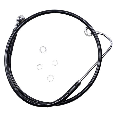 Drag Specialties Extended Upper Brake Line Kit For Harley ABS FXS 2012-2013