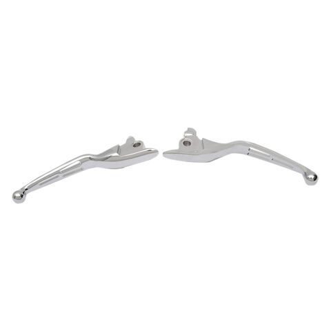 Drag Specialties Slotted Wide Blade Lever Set For Harley Touring 2017-2020
