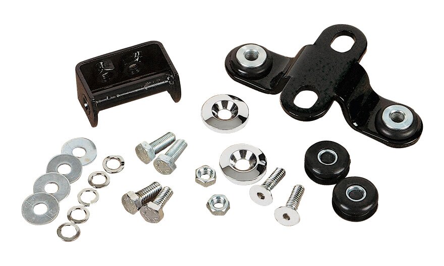 Drag Specialties Custom OnePiece Gas Tank Mount Kit For Harley Softail