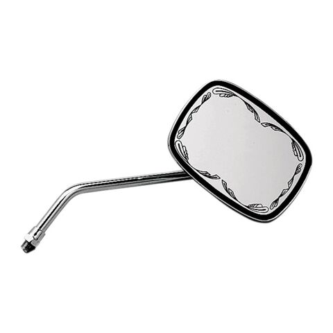 Emgo Universal Scrolled Mirror