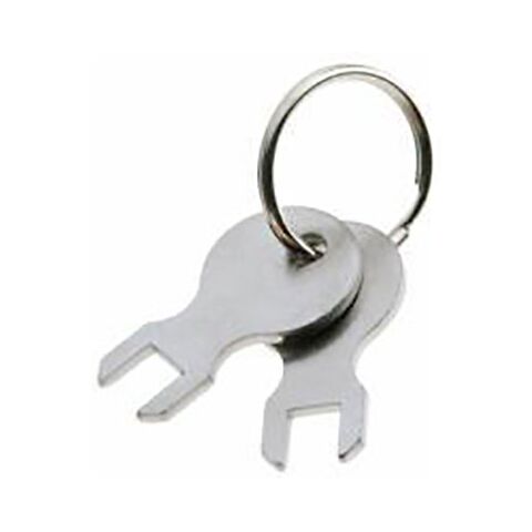 J&P Cycles Replica Key For Teardrop And Square Tool Box Locks For Harley