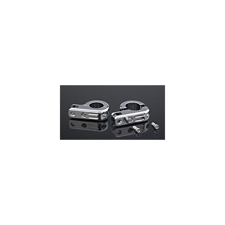 J&P Cycles Footpeg Mount Kit For 1-1/4" Highway Bars