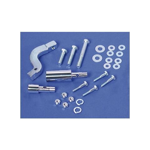 Milwaukee Twins Floorboard Brackets For Harley FL FX 1965-1984