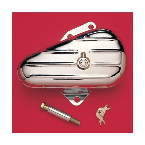 Milwaukee Twins Teardrop Tool Box Kit For Harley Softail 1984-1999