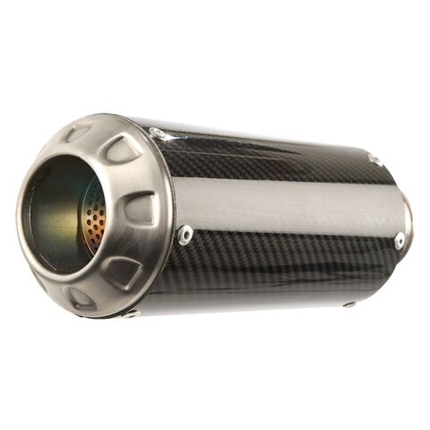 Hotbodies Racing MGP Carbon Fiber Slip-On Exhaust With End Cap Kawasaki