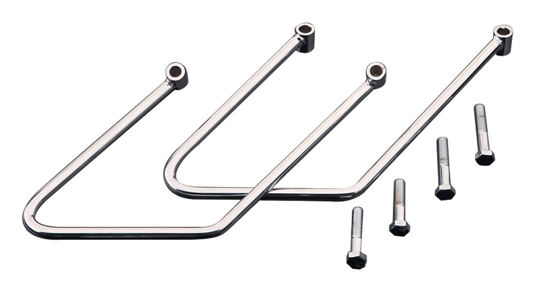J&P Cycles Saddlebag Support Brackets For Harley Softail 19841999