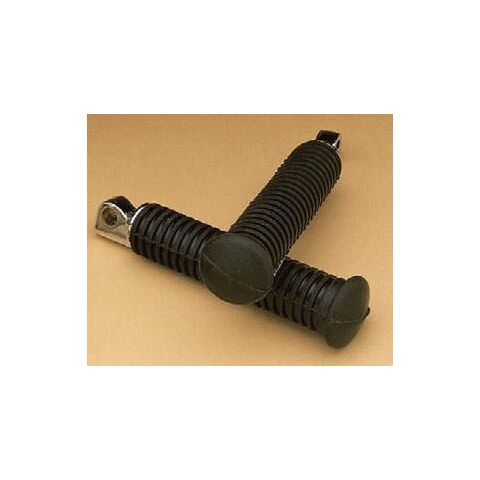 Milwaukee Twins Extended Rubber Footpegs