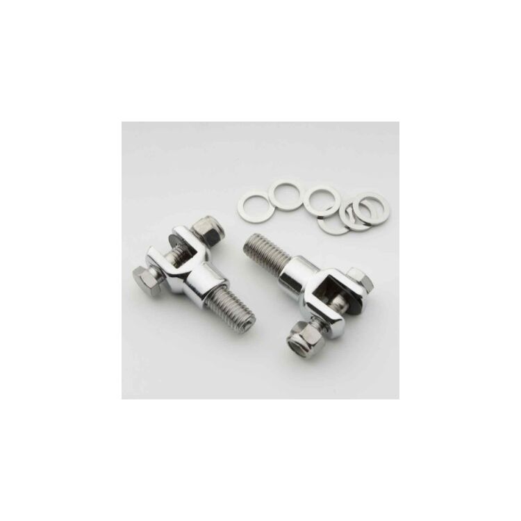 J&P Cycles Passenger Footpeg Relocation Kit For Harley Softail 1984-1999