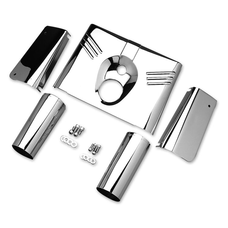 Milwaukee Twins Fork Tins For Harley Softail 1986-2017