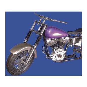 V-Twin Mfg. Chrome Dual Disc 41mm Fork Assembly With Chrome