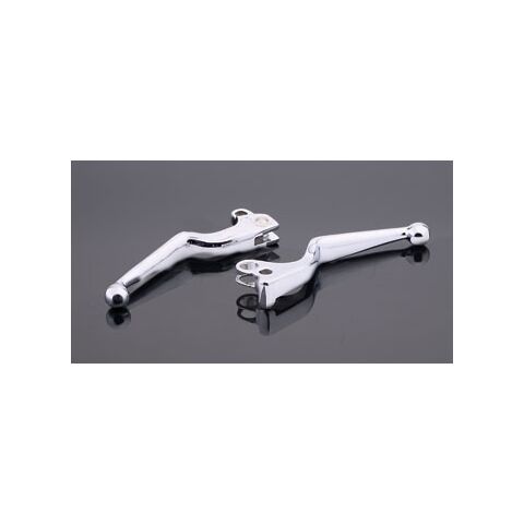 V-Twin Mfg. Wide Blade Lever Set For Harley FL FX XL 1972-1981