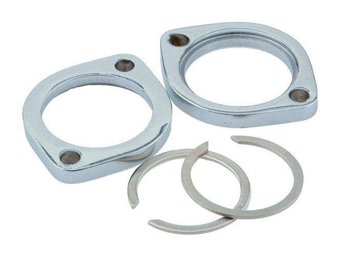 J&P Cycles Exhaust Flange And Retaining Ring Kit For Harley 19842022