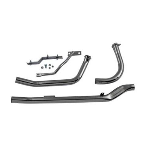Paughco Upsweep Headpipes For Harley Shovelhead 1966-1969