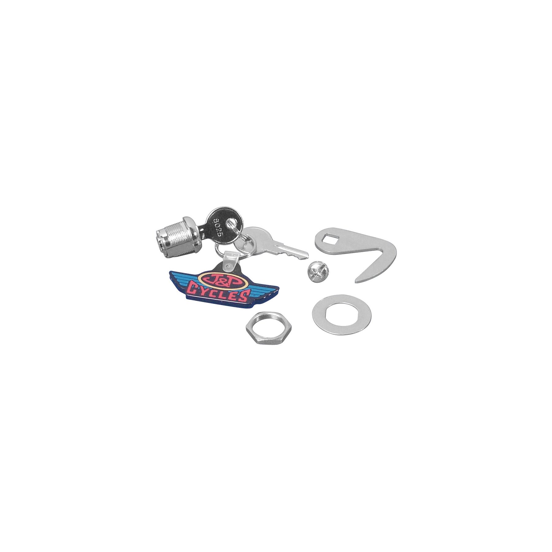 V-Twin Mfg. V-Twin Mfg. Lock And Hook Kit For Fiberglass Saddlebags For Harley FL 1970-1980 - $41.82 at RevZilla