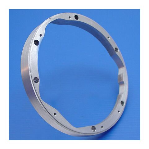 V-Twin Mfg. Headlight Adapter Ring For Raked Trees For Harley 1958-1984