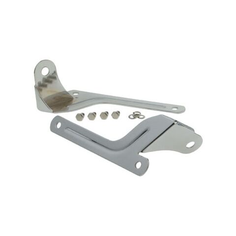 V-Twin Mfg. Spotlight Bracket Set For Harley FX 1971-1984