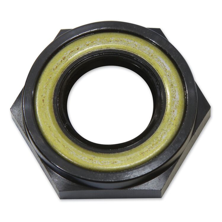 V-Twin Mfg. Belt Drive Super Nut With Seal For Harley 1936-1990