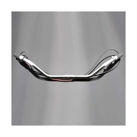 V-Twin Mfg. 1" Chrome 4" 1-Piece Early Glide Handlebar Assembly For Harley FL 1949-1953