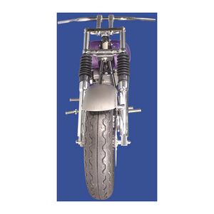 V-Twin Mfg. Dual Disc 41mm Fork Assembly With Chrome Fork Tube And