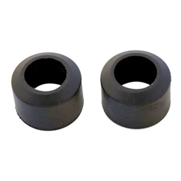 V-Twin Mfg. Rubber Fork Boots For Harley FX XL 1971-1972