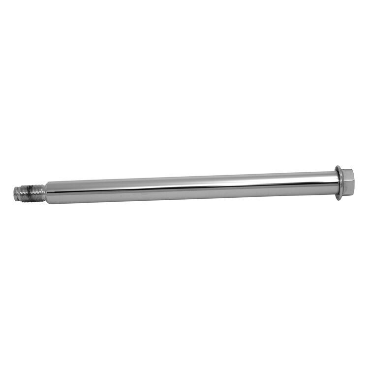 V-Twin Mfg. Chrome Plated Rear Axle For Harley FXD 2006-2007
