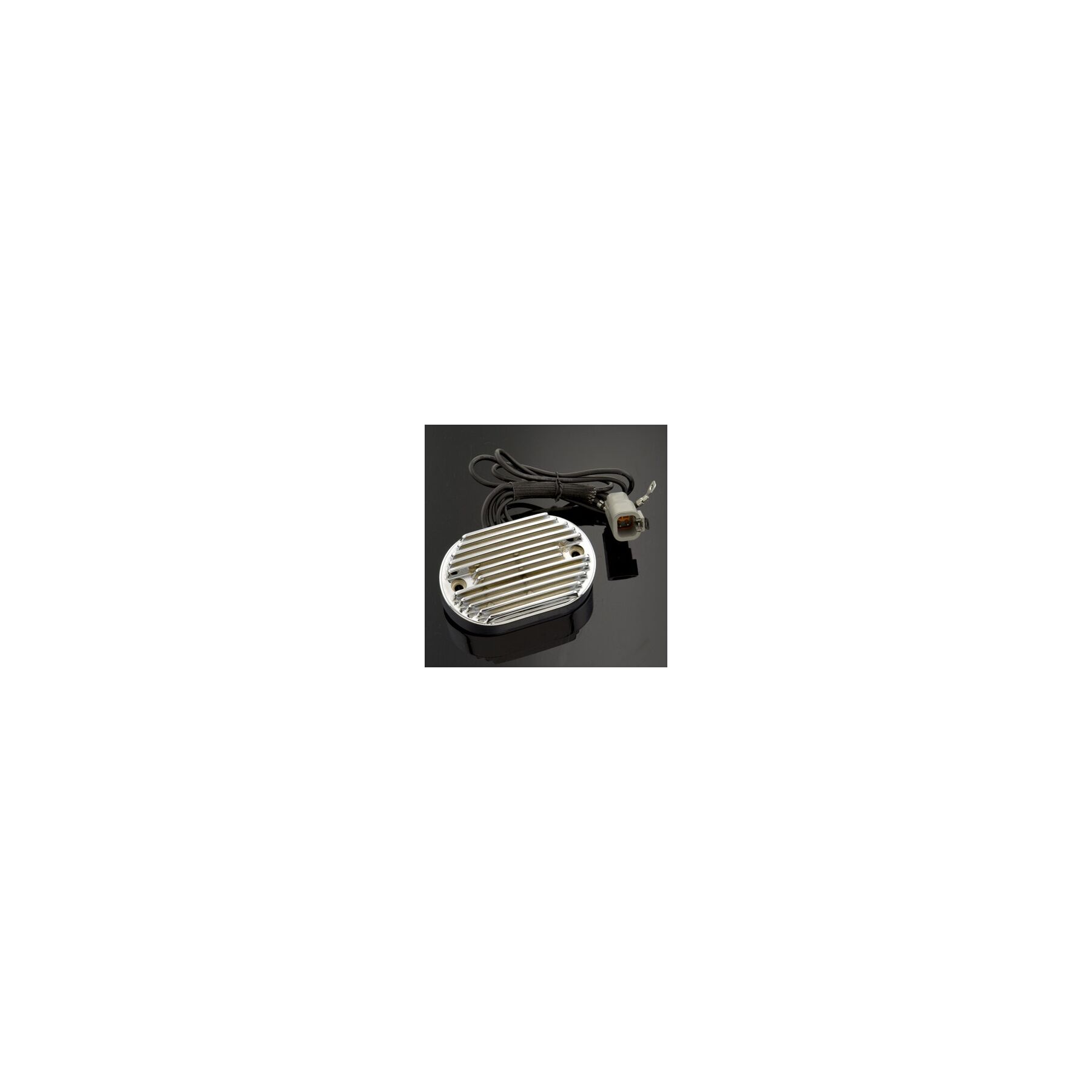 V-Twin Mfg. V-Twin Mfg. Replacement Chrome Voltage Regulator For Harley Touring 2002-2003 - $181.25 at RevZilla