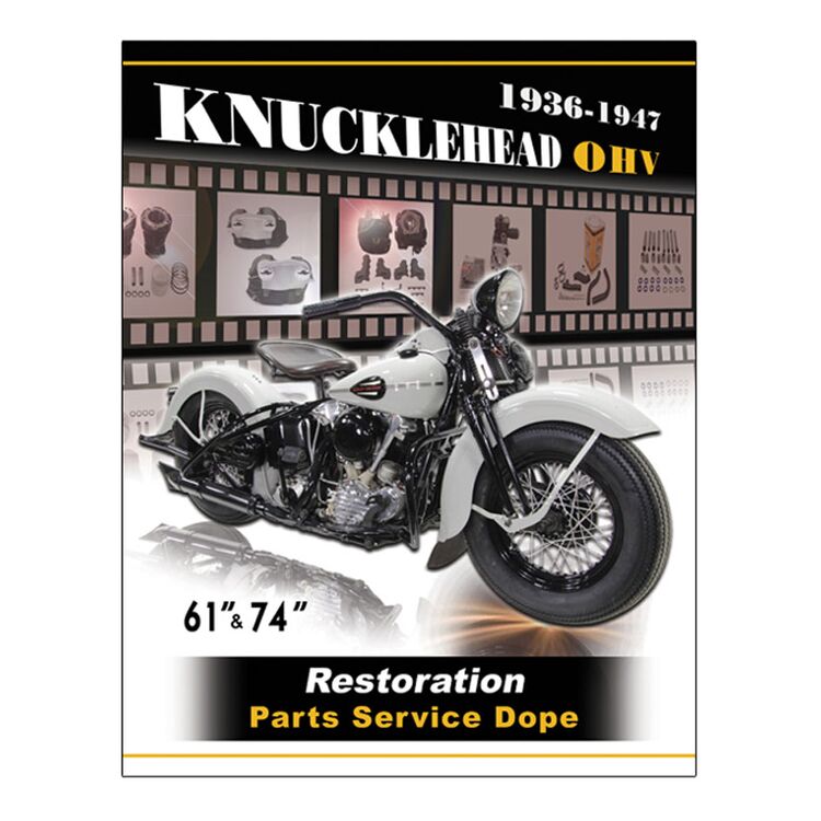 V-Twin Mfg. Service And Parts Manual For Harley Knucklehead 1936-1947