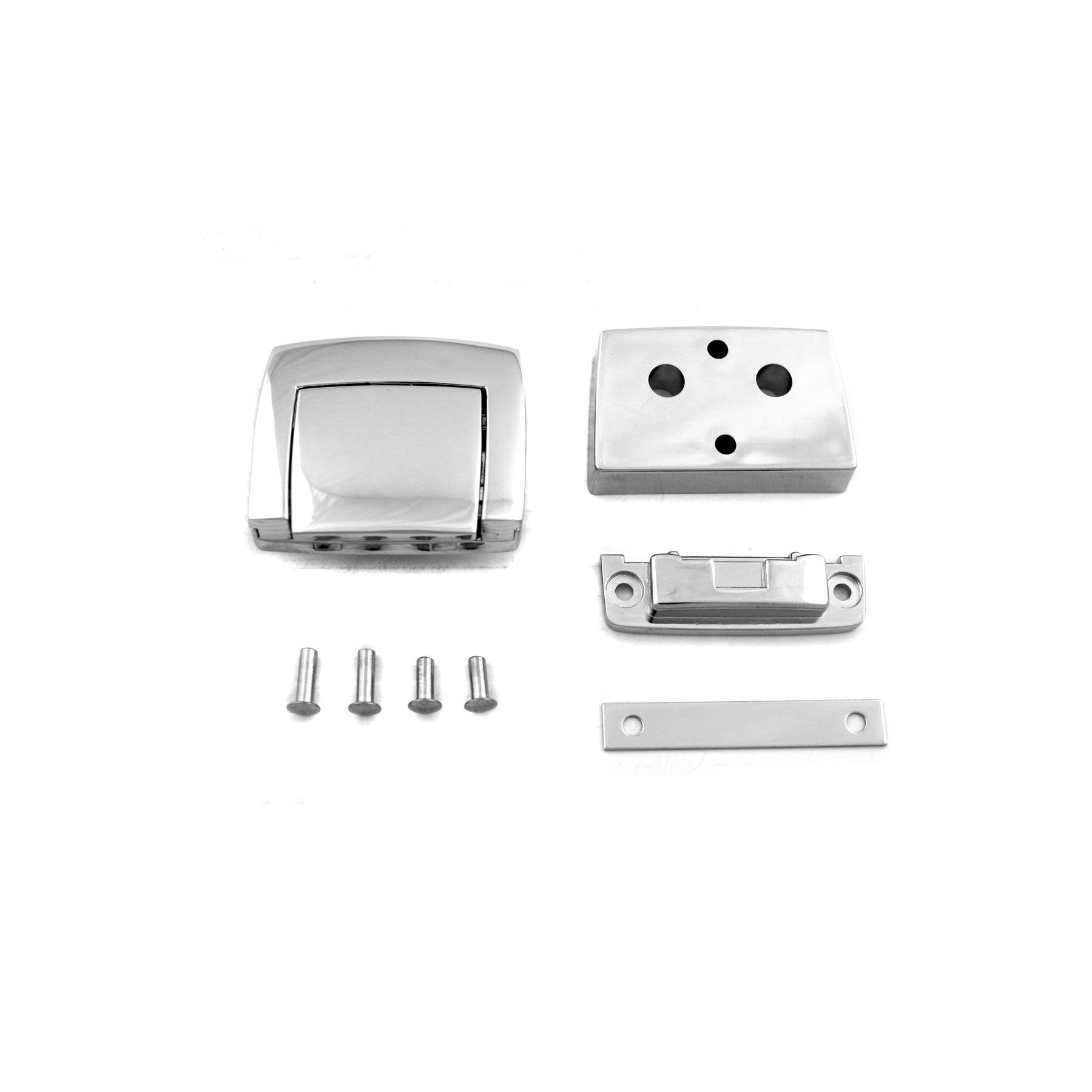 V-Twin Mfg. V-Twin Mfg. Tour Pack Chrome Latch For Harley Touring 1985-2006 - $41.14 at RevZilla