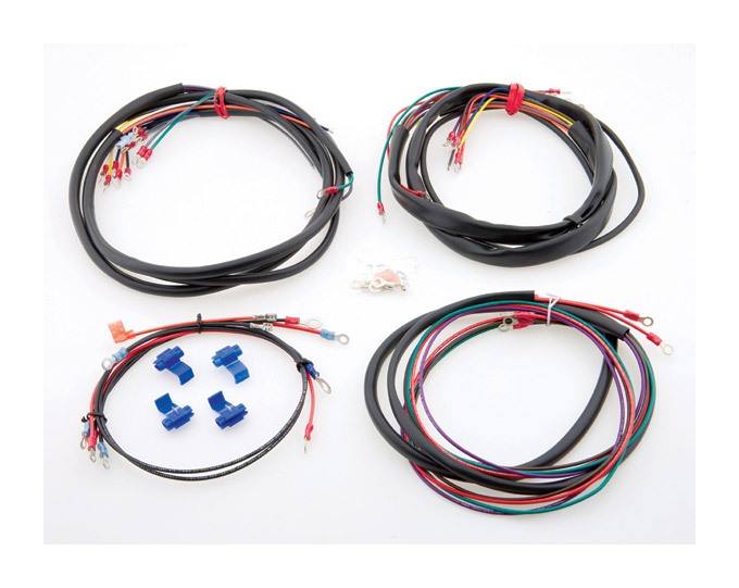 VTwin Mfg. Complete Wiring Harness Kit For Harley XLCH 1977
