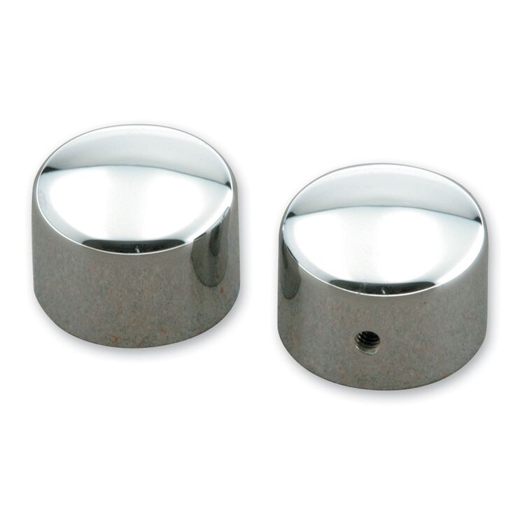 Milwaukee Twins Dome Front Axle Nut Covers For Harley Touring 2008-2025
