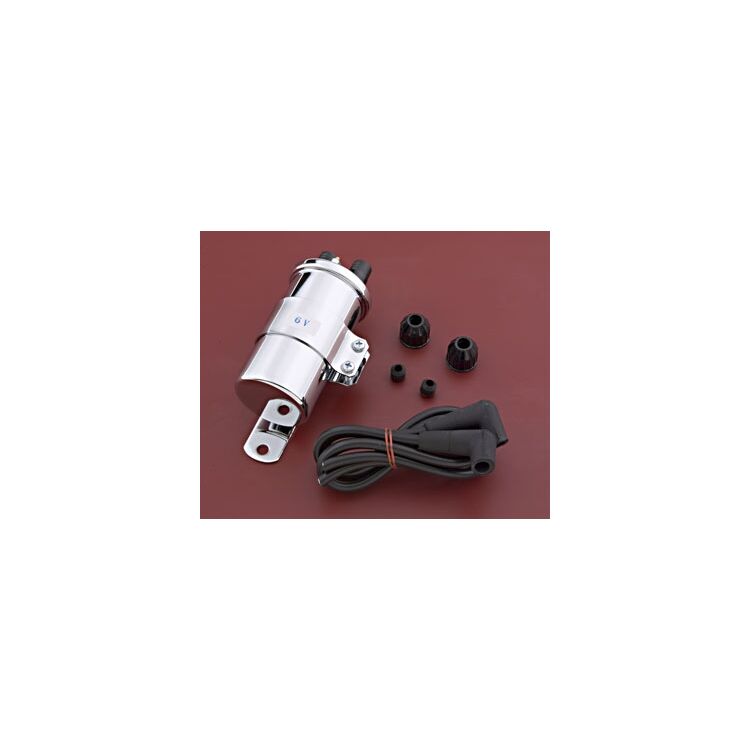 V-Twin Mfg. 6 Volt Dual Coil With Bracket
