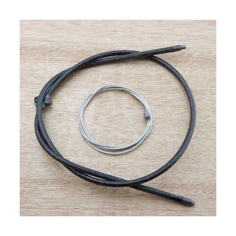 V-Twin Mfg. Inner And Outer Brake Cable Kit For Harley 1930-1957