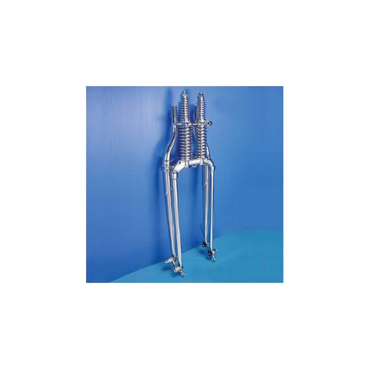 V-Twin Mfg. Springer Fork Assembly Chrome 18"