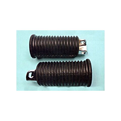 V-Twin Mfg. Rubber Driver Footpegs