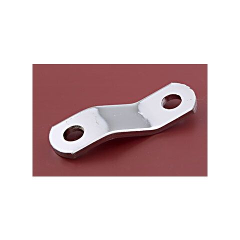 V-Twin Mfg. Chrome Offset Exhaust Strap Bracket