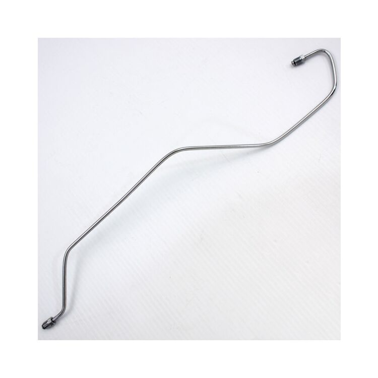 V-Twin Mfg. Steel Rear Brake Line For Harley FLH 1979-1984