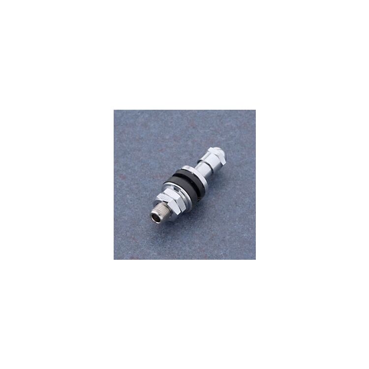 V-Twin Mfg. Straight .250" Rim Hole Tubeless Tire Valve Stem