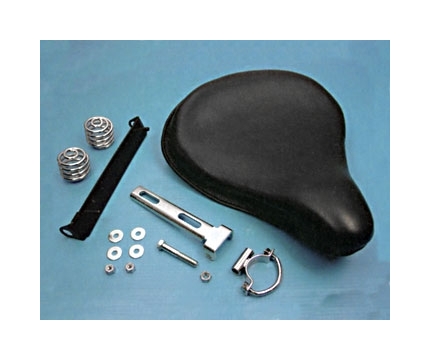 V-Twin Mfg. Leather Solo Seat Kit For Harley Sportster 1952