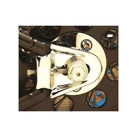 V-Twin Mfg. Tail Spurs Axle Adjuster Covers For Harley Softail 1986-1999