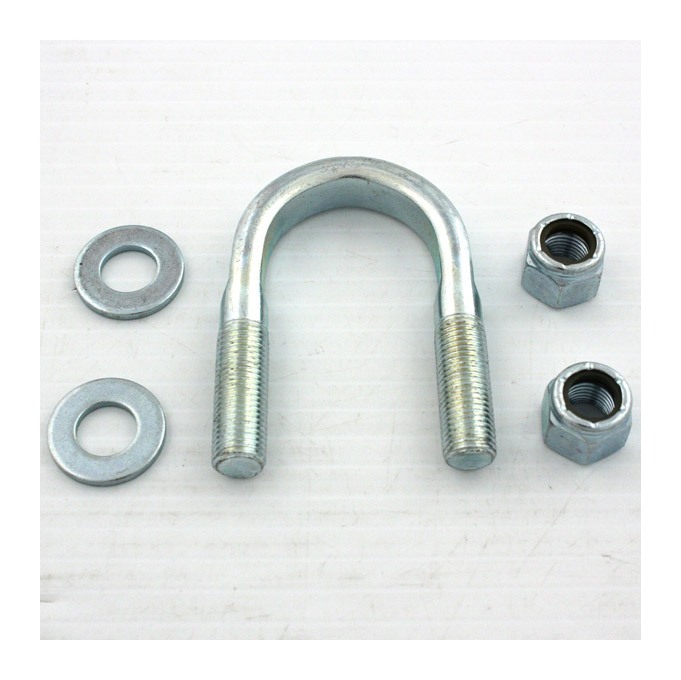 V-Twin Mfg. Clamp Bracket U-Bolt For Harley FL 1952-1967