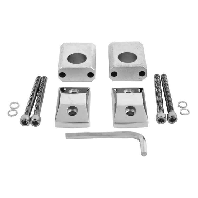 V-Twin Mfg. Custom Axle Adjusters For Harley Fxr 1982-1994