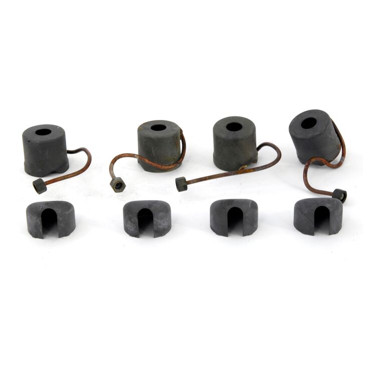 V-Twin Mfg. Lower Valve Spring Cup Kit For Harley EL 1936-1937